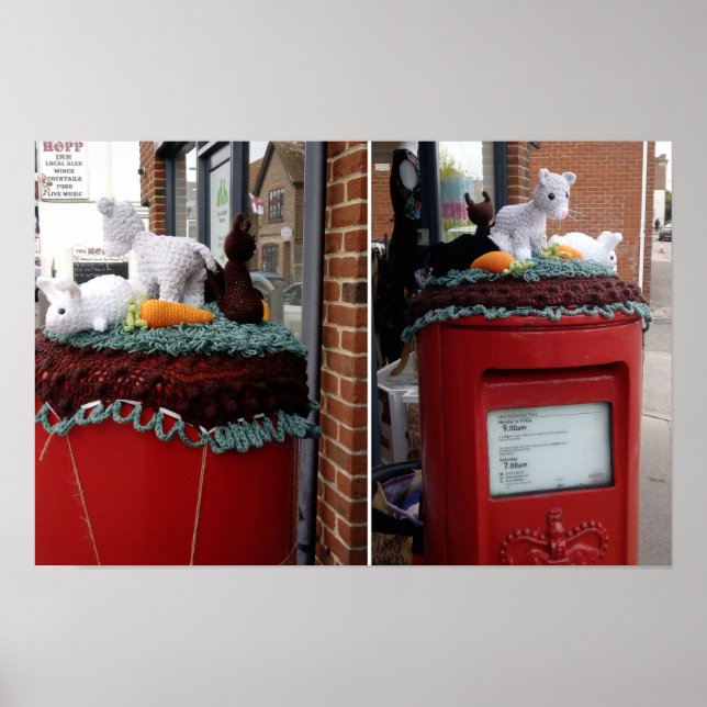 Postfach-Topper Poster (Vorne)