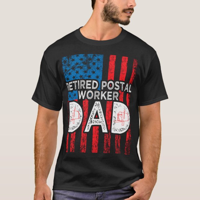 Postfachmännischer Erfolg Mailman Retirement D T-Shirt (Vorderseite)