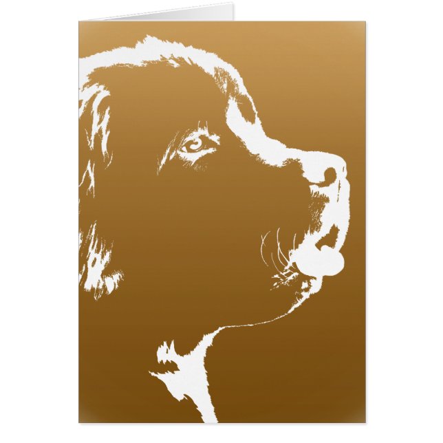 Postfundland Card Custom Neufundland Doing Card (Vorne)