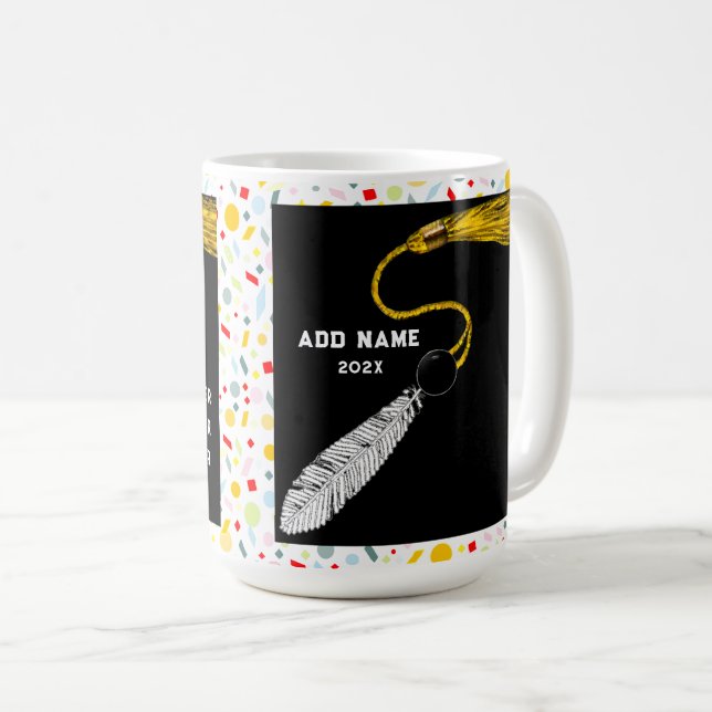 Postgraduierten-Abschluss Kaffeetasse (VorderseiteRechts)