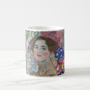Posthumes Porträt von Ria Munk von Gustav Klimt Kaffeetasse