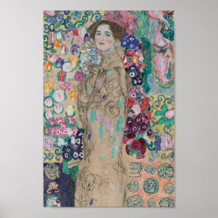 Posthumisches Portrait von Ria Munk — Klimt Poster
