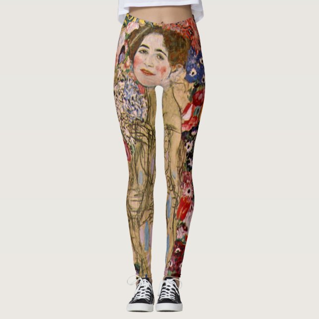 Posthumisches Portrait von Ria Munk von Gustav Kli Leggings (Vorderseite)
