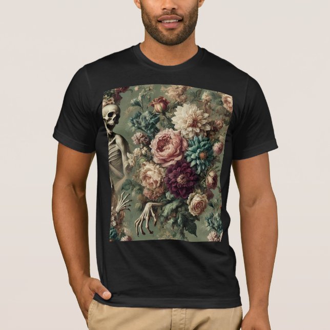 Posthumous Heartache – Gothic Wearable Art T-Shirt (Vorderseite)