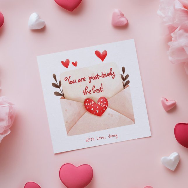 Postinitiale Begrüßung am besten Valentinstag Karte (Von Creator hochgeladen)