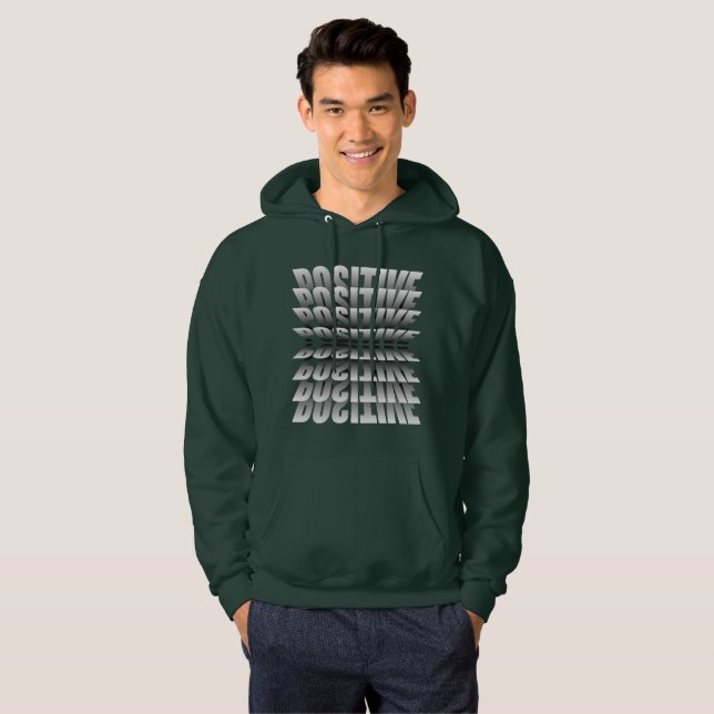 Postive Design Stylish Hoodie | Kunst und Design (Vorne ganz)