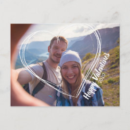 Postkarische Valentines Postkarte