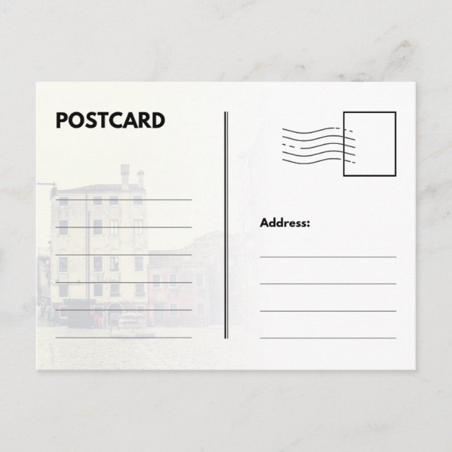 Postkarte (Vorderseite)