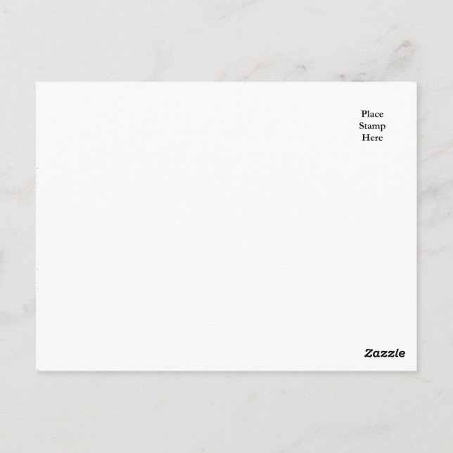 Postkarte (Rückseite)