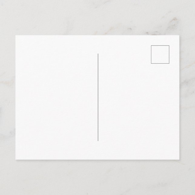Postkarte (Rückseite)