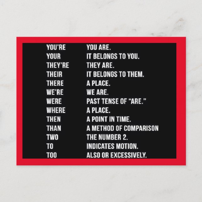 Postkarte (Vorderseite)