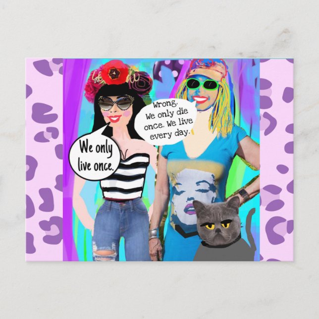 Postkarte (Vorderseite)