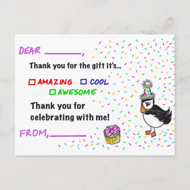 Postkarte (Vorderseite)