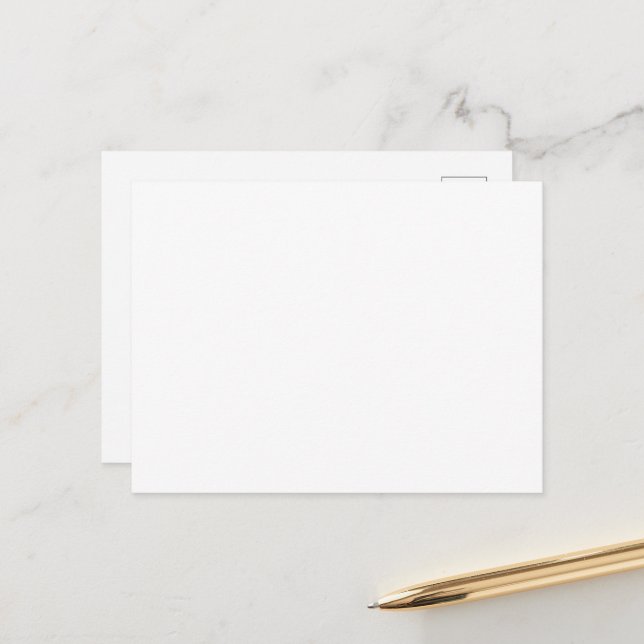 Postkarte (Vorderseite/Rückseite Beispiel)
