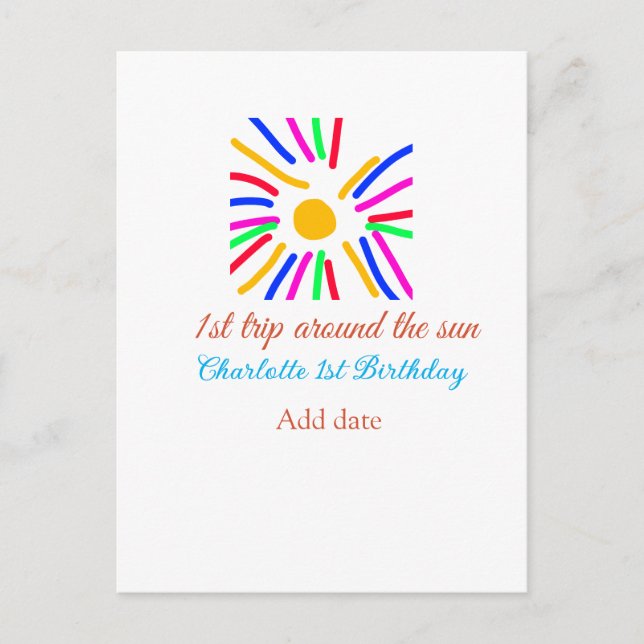 Postkarte (Vorderseite)