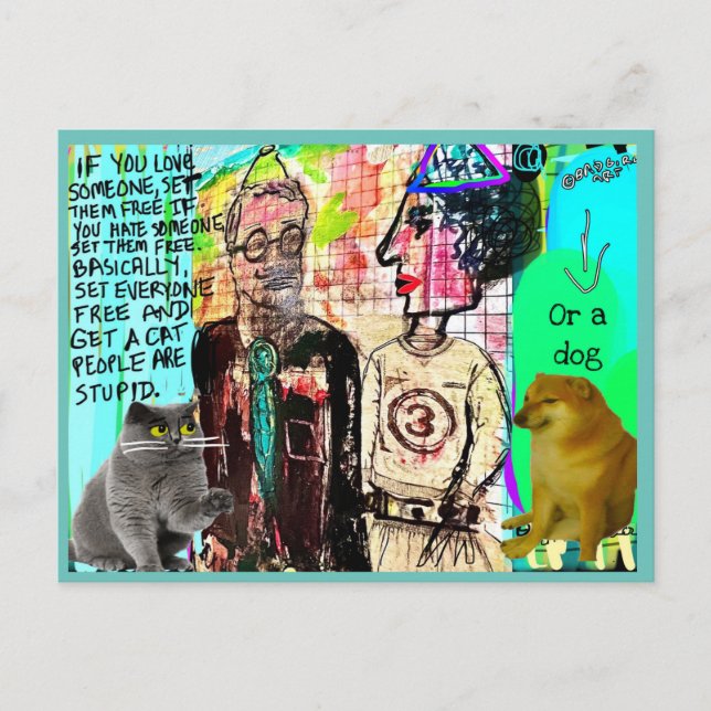 Postkarte (Vorderseite)