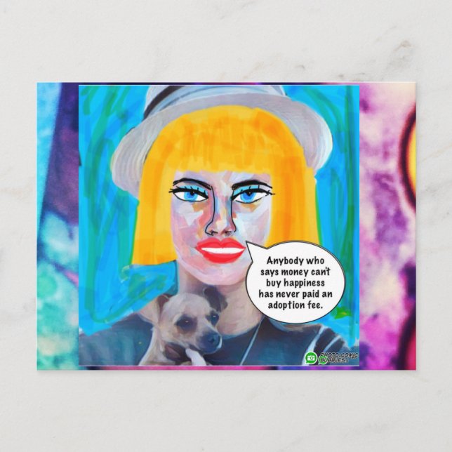 Postkarte (Vorderseite)