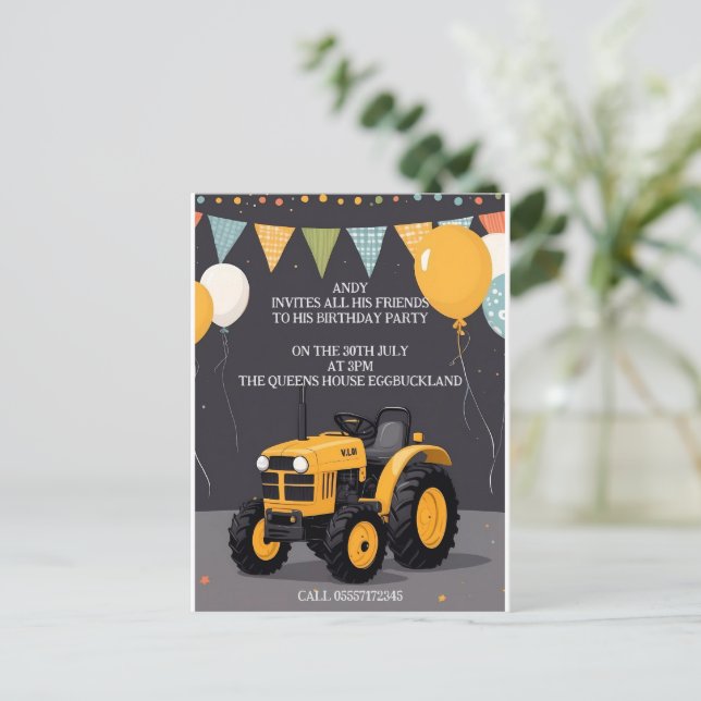 Postkarte (Stehend Vorderseite)