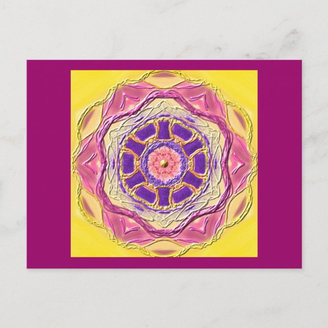 Postkarte 17 "King of Healing" (Vorderseite)