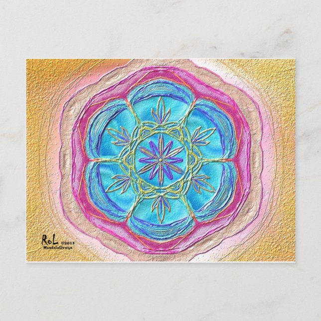 Postkarte 20 "The Flow of Spirits" (Vorderseite)