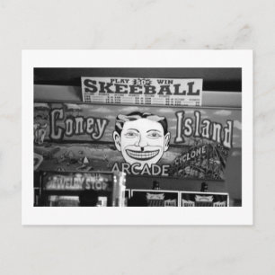 Postkarte "50c Skeeball" (Coney Island, NY)
