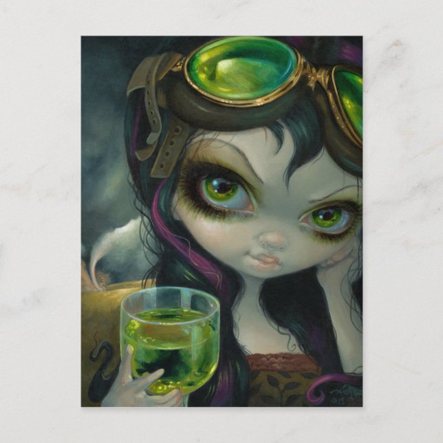 Postkarte "Absinthe Goggles" (Vorderseite)