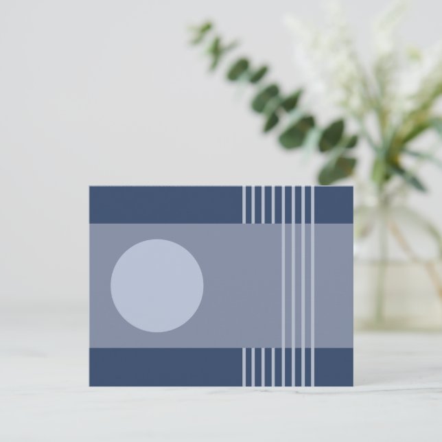 Postkarte Abstrakter Künste (Stehend Vorderseite)
