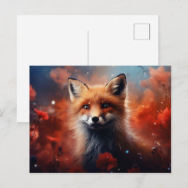 Postkarte Adventures with the Astute Fox