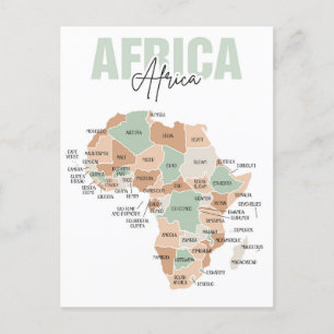 Postkarte Afrika