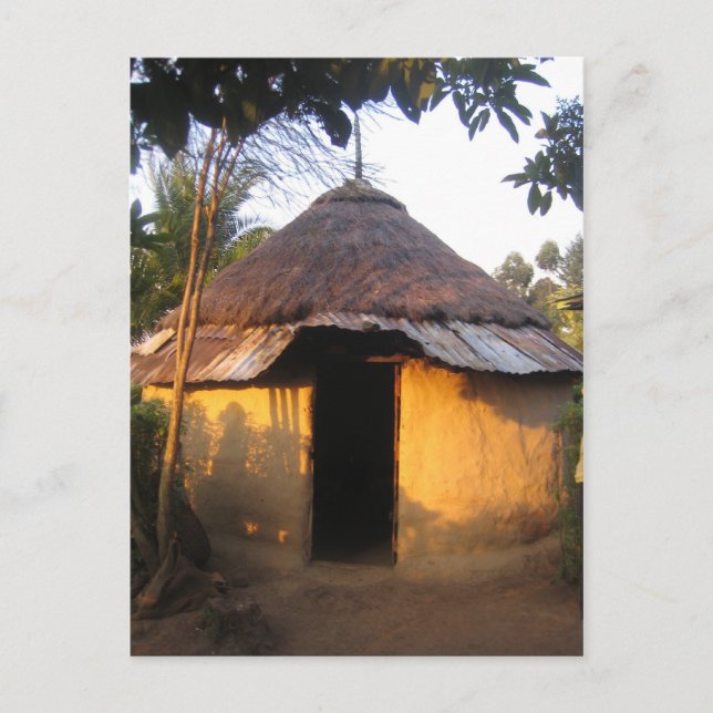 Postkarte Afrikanisch (Vorderseite)