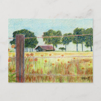 Postkarte: Alter Zuhause-Platz Postkarte