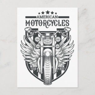 Postkarte "American Motocycle"