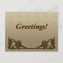 Postkarte - Angle Ironen und Linen