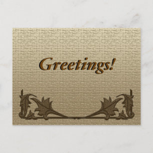 Postkarte - Angle Ironen und Linen