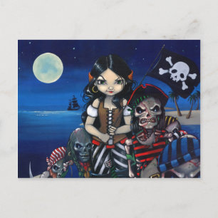 Postkarte "Ankunft der Verdammten"