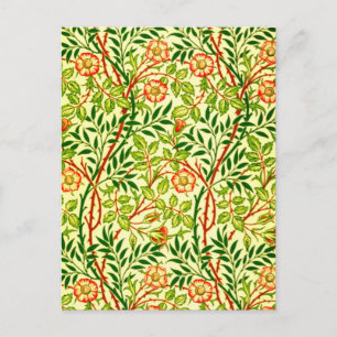 Postkarte-Antike Stoffe/Mode-William Morris 1 Postkarte