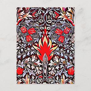 Postkarte-Antike Stoffe/Mode-William Morris 23 Postkarte