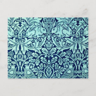 Postkarte-Antike Stoffe/Mode-William Morris 24 Postkarte