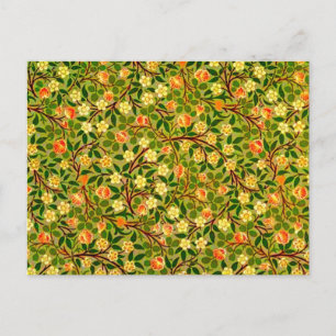 Postkarte-Antike Stoffe/Mode-William Morris 7 Postkarte