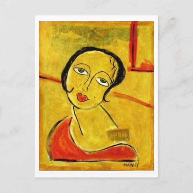 Postkarte April (Vorderseite)