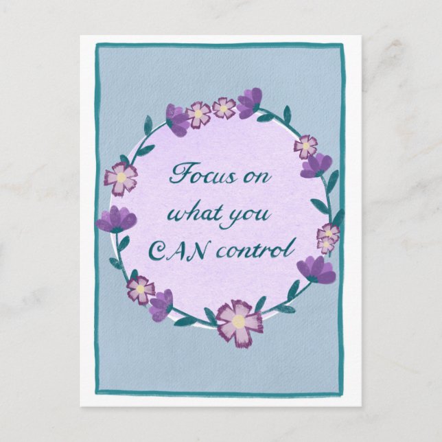 Postkarte & Arbeitsblatt in einem! (Vorderseite)