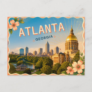 Postkarte Atlanta Georgia