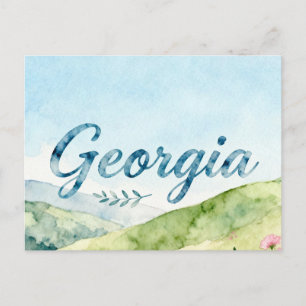 Postkarte aus Georgia