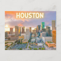 Postkarte aus Houston, Texas