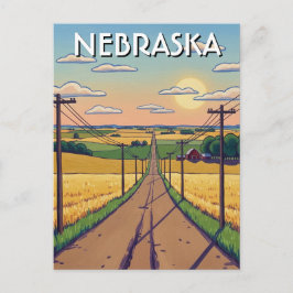 Postkarte aus Nebraska