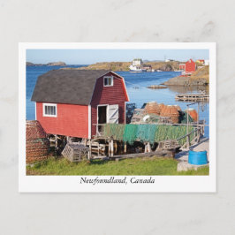 Postkarte aus Neufundland, Kanada
