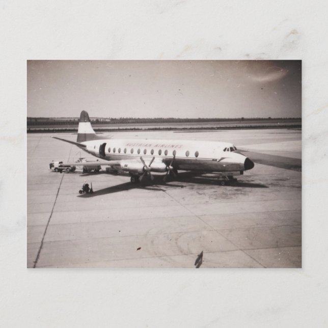 Postkarte "Austrian Airlines" (Vorderseite)