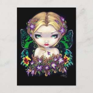 Postkarte "Autumn Crocus Fairy"