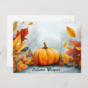 Postkarte "Autumn Whispers"