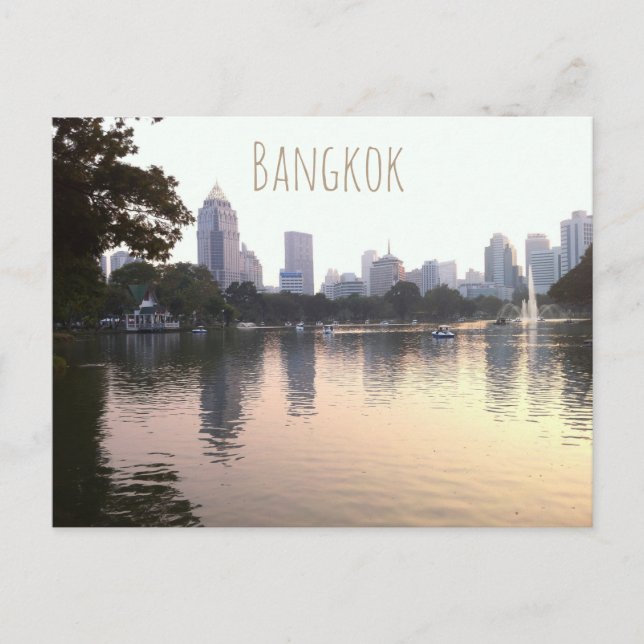 Postkarte "Bangkok" / Postkarte "Bangkok" (Vorderseite)